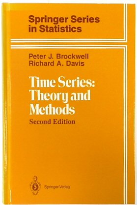 Time Series: Theory and Methods