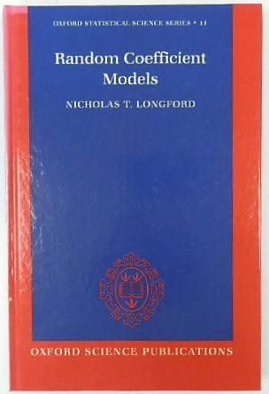 Random Coefficient Models (Oxford Statistical Science Series, 11)