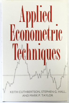 Applied Econometric Techniques