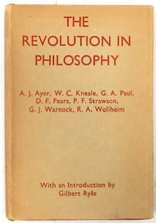 The Revolution in Philsosphy