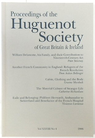 Proceedings of the Huguenot Society of Great Britain and Ireland, Volume XXVIII, no. 4