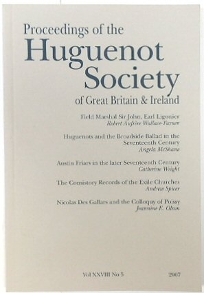 Proceedings of the Huguenot Society of Great Britain and Ireland, Volume XXVIII, no. 5
