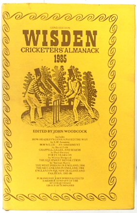 Wisden Cricketers' Almanack, 122nd edition, 1985