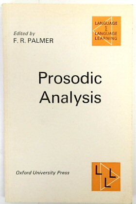 Prosodic Analysis (Language and Language Learning Series)