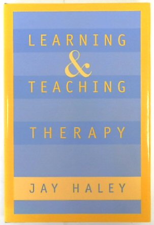 Learning and Teaching Therapy