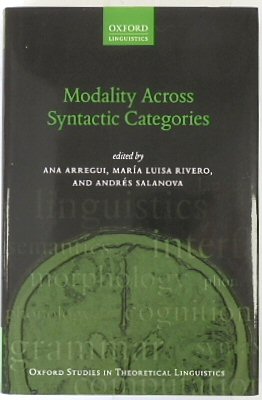 Modality Across Syntactic Categories