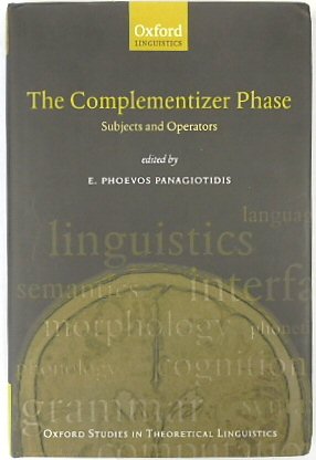 The Complementizer Phase: Subjects and Operators