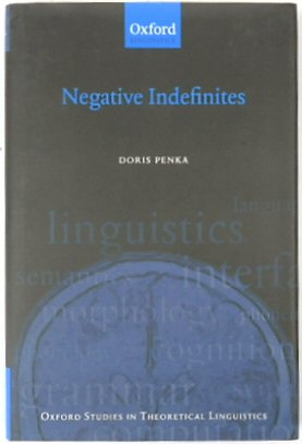 Negative Indefinites