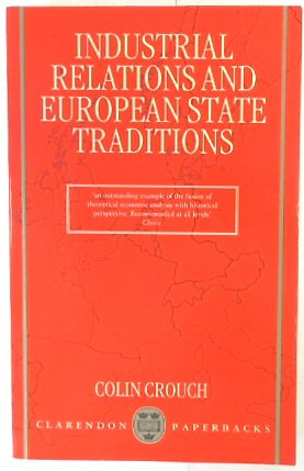 Industrial Relations and European State Traditions