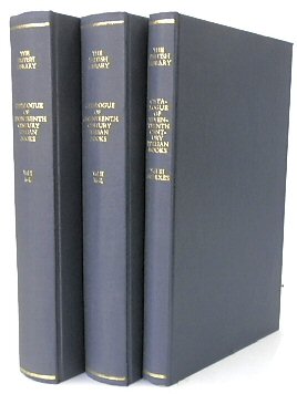 Catalogue of Seventeenth Century Italian Books in the British Library, Volumes I-III