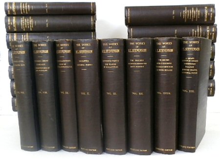 The Works of Robert Louis Stevenson, Pentland Edition, Volumes I-XX