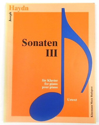 Haydn: Sonaten III For Piano (Music Scores)