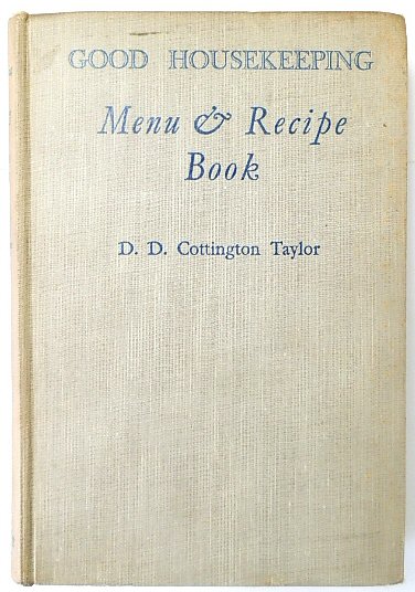 Good Housing: Menu & Recipe Book