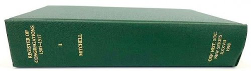 Register of Congregations 1505-1517 Vol I