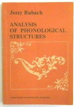 Analysis of Phonological Structures