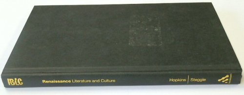 Renaissance Literature and Culture