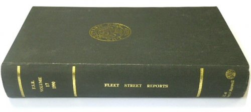 Fleet Street Reports of Industrial Property Cases from the Commonwealth and Europe: Vol.17. 1990