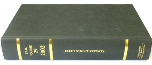 Fleet Street Reports of Industrial Property Cases from the Commonwealth and Europe: Vol.29. 2002