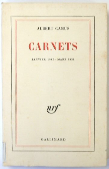 Carnets: Janvier 1942-Mars 1951