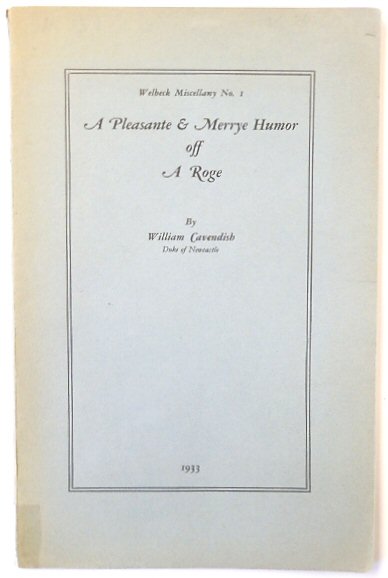 A Pleasante and Merrye Humor Off a Roge