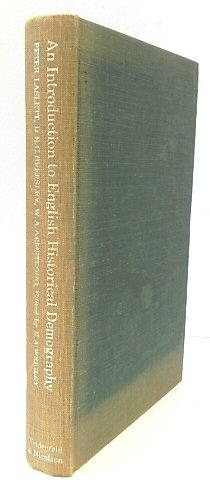 An Introduction to English Historical Demography: From the Sixteenth to the Nineteenth Century