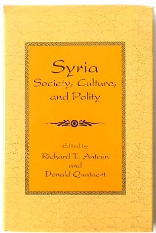 Syria: Society, Culture and Polity
