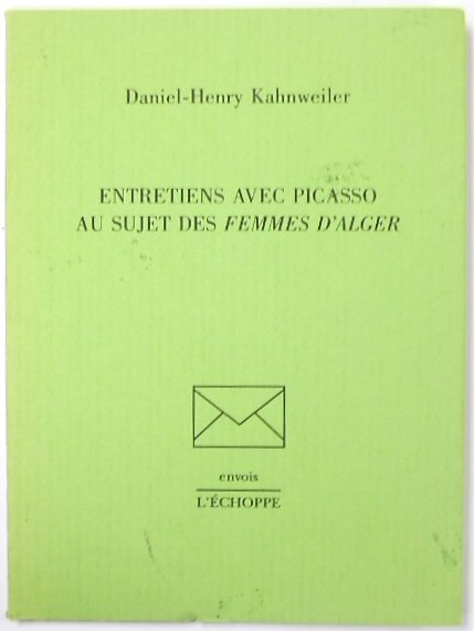 Entretiens Avec Picasso Au Sujet Des Femmes D'Alger