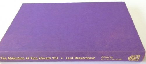 The Abdication of King Edward VIII