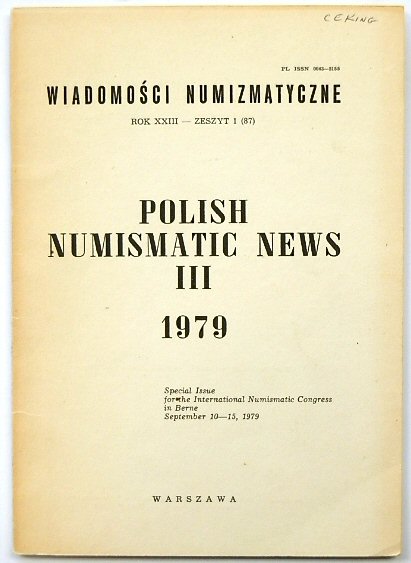 Polish Numismatic News III: 1979