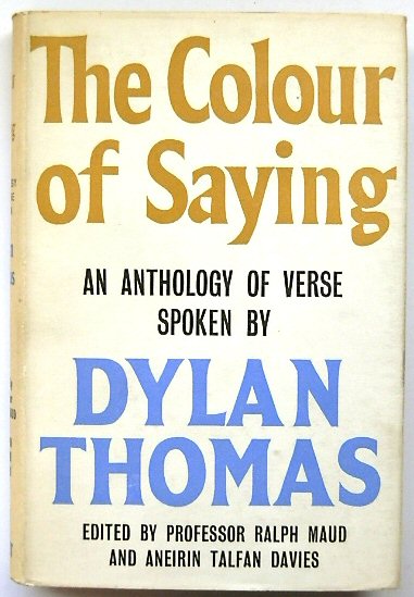 The Colour of Saying: An Anthology of Verse