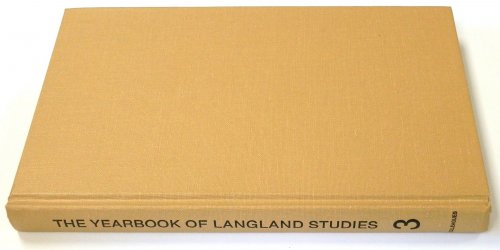 The Yearbook of Langland Studies: Volume 3, 1989