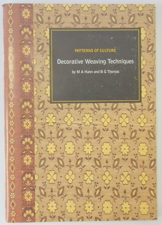 Patterns of Culture: Decorative Weaving Techniques