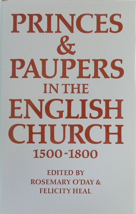 Princes & Paupers in the English Church: 1500-1800