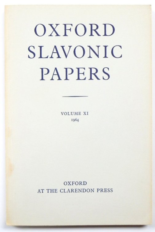 Oxford Slavonic Papers: Volume XI, 1964