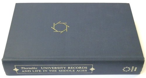 University Records and Life in the Middle Ages