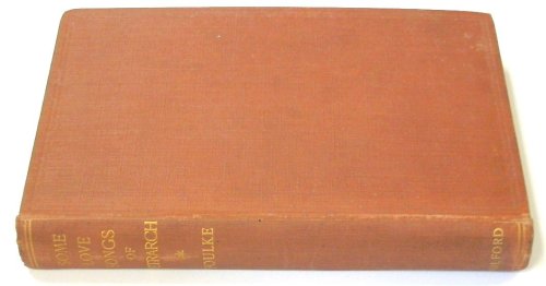 Some Love Songs of Petrarch