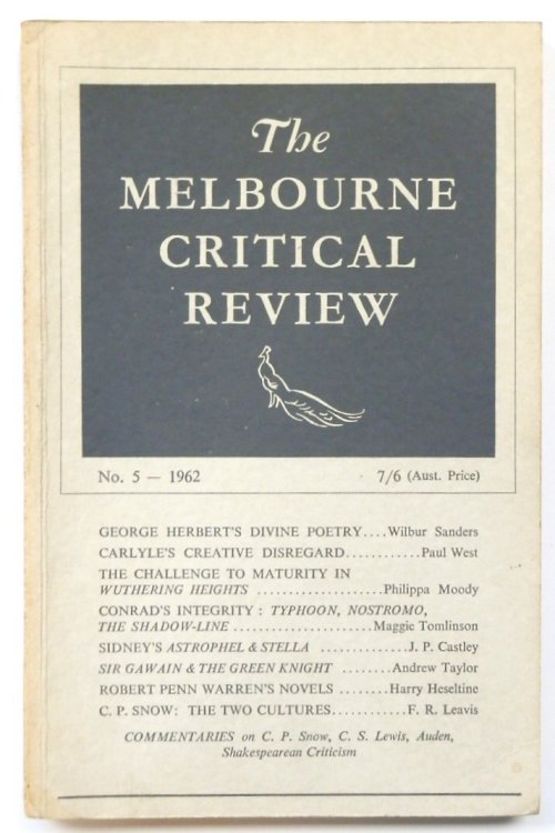 The Melbourne Critical Review, No. 5 - 1962