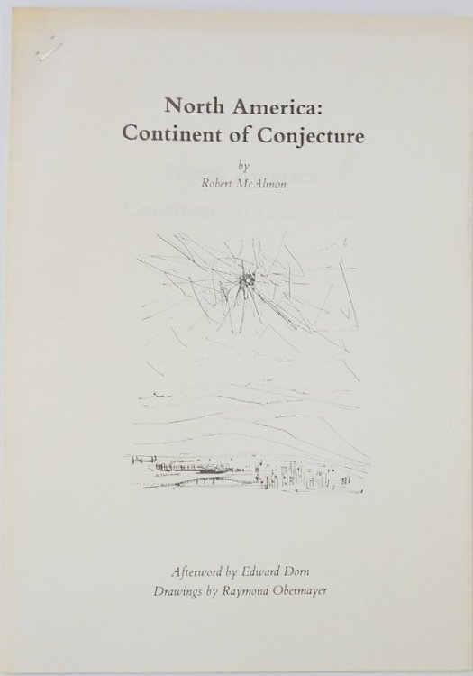 North America: Continent of Conjecture, Unfinished Poem