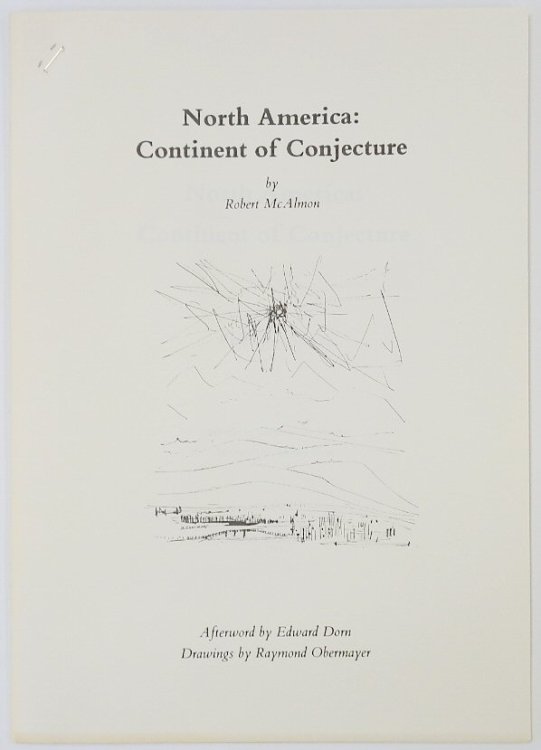 North America: Continent of Conjecture, Unfinished Poem