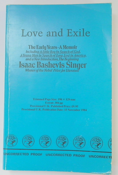 Love and Exile: The Early Years - A Memoir