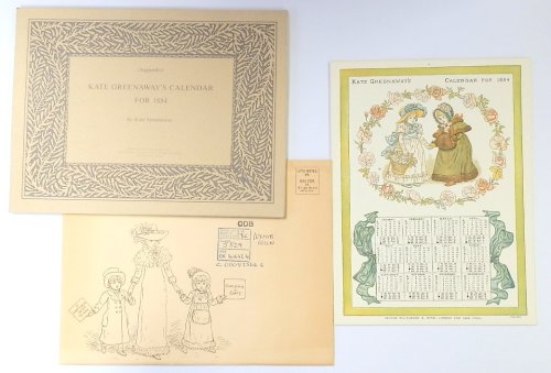 Kate Greenaway's Calendar for 1884: Facsimile Edition from The Osborne Collection of Early Children's Books, Toronto Public Library