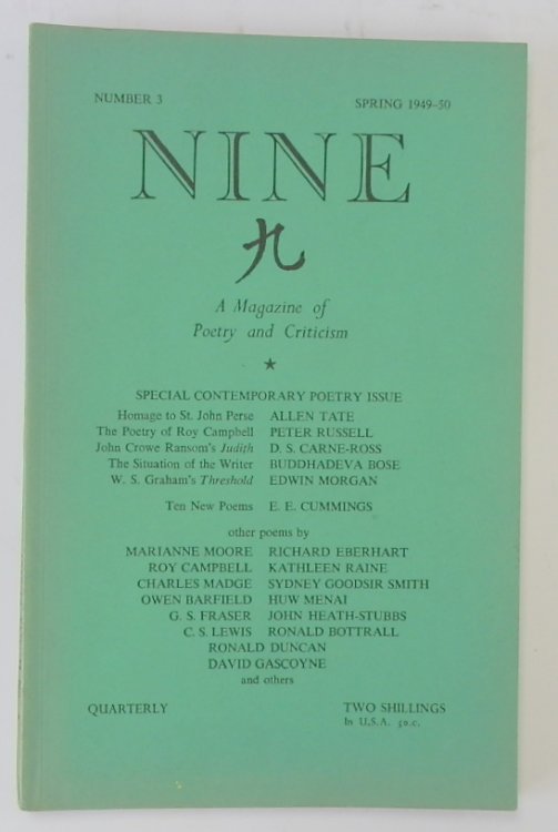 Nine: A Magazine of Poetry and Criticism, Number 3, Spring 1949-50