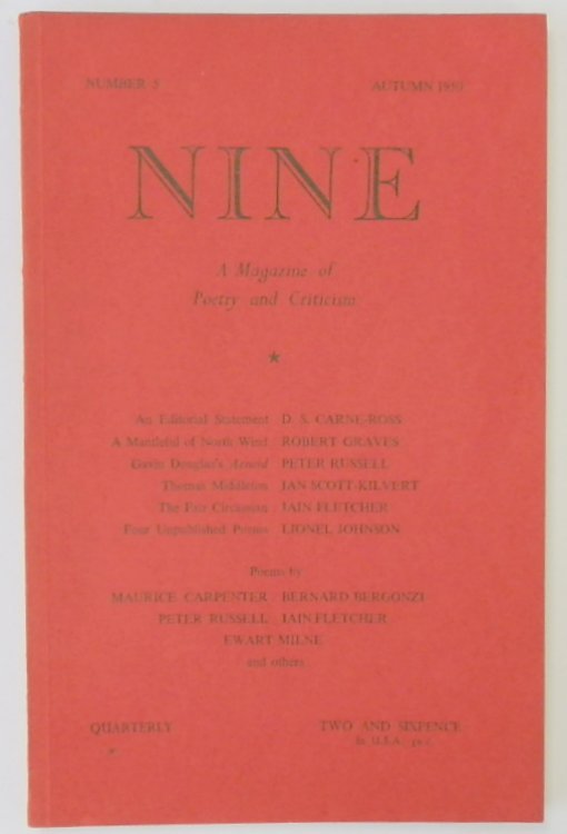 Nine: A Magazine of Poetry and Criticism, Number 5, Summer 1950