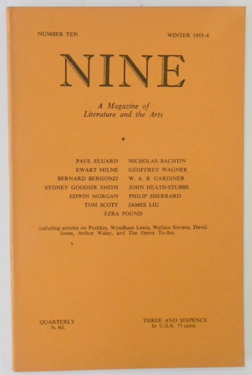 Nine: A Magazine of Literature and the Arts, Number Ten, Winter 1953-54