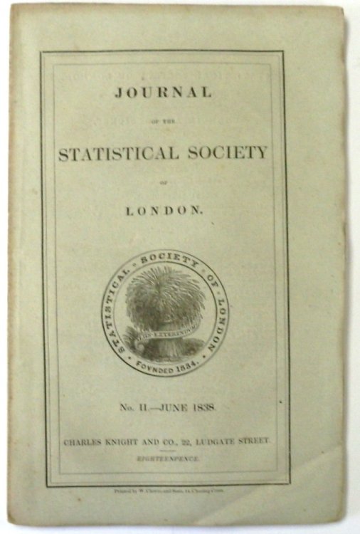 Journal of the Statistical Society of London: No.II. June 1838
