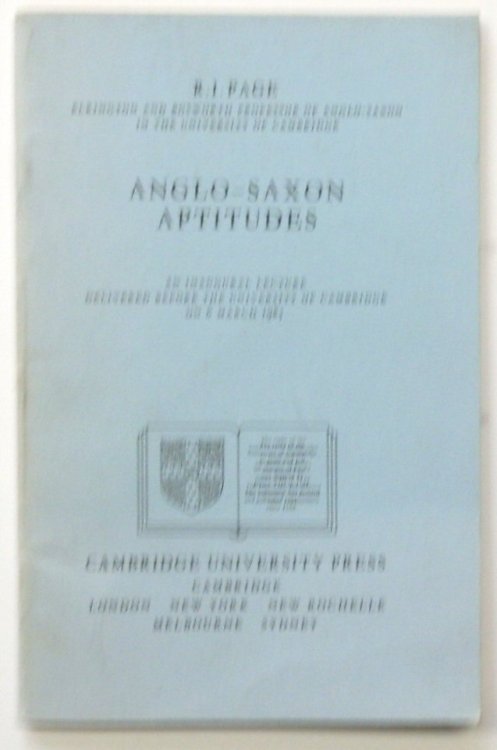 Anglo-Saxon Aptitudes