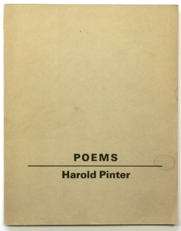 Poems: Harold Pinter