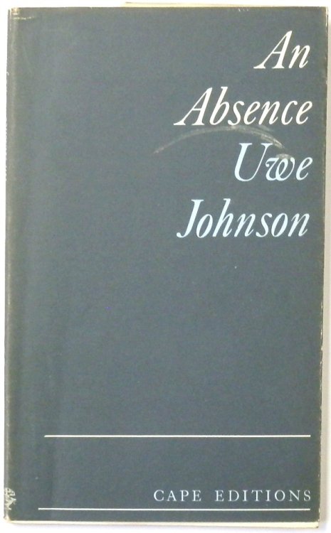 An Absence: Cape Editions 35