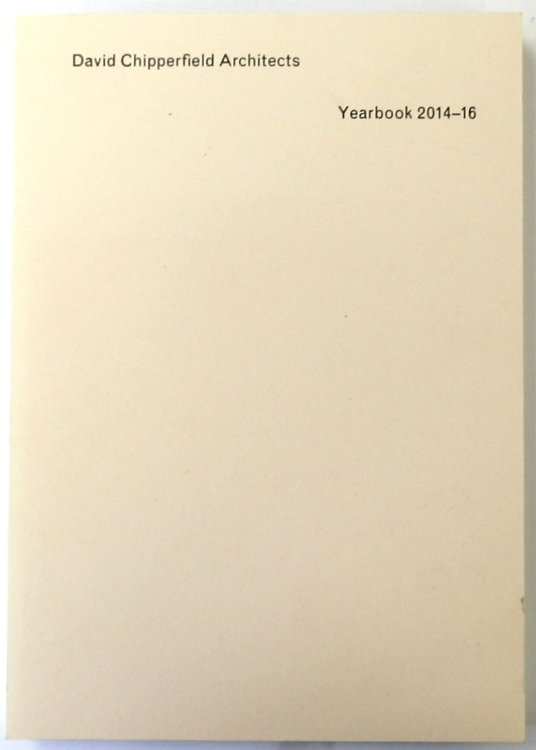 David Chipperfield Architects, Yearbook 2014-16