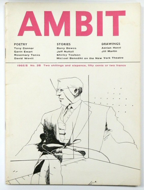 Ambit: A Quarterly of Poems, Short Stories, Drawings and Criticism, No. 26, 1965/6